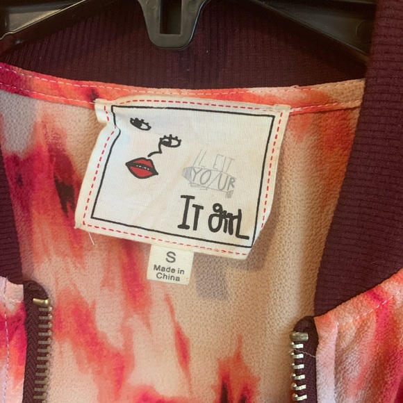 COPY - Pink tie dyed jacket - Picture 3 of 7